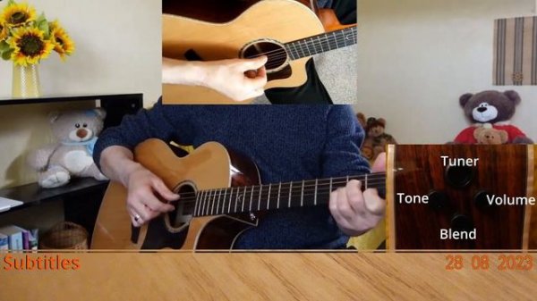 Гитарный звукосниматель/предусилитель FISHMAN FLEX BLEND