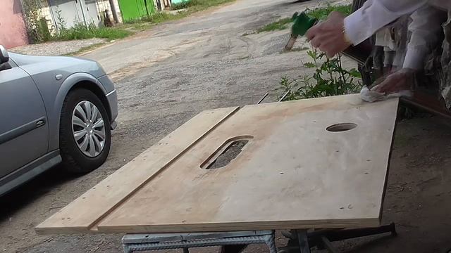 Как сделать стол циркулярки скользким. Вощение. смотреть онлайн