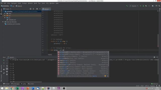 Kotlin Beginnerkurs Part 6 - Schleifen (German/Deutsch) смотреть онлайн
