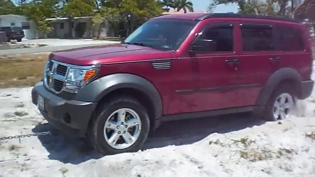 Dodge Nitro Off-Roading and Burnout смотреть онлайн
