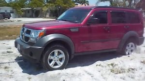 Dodge Nitro Off-Roading and Burnout