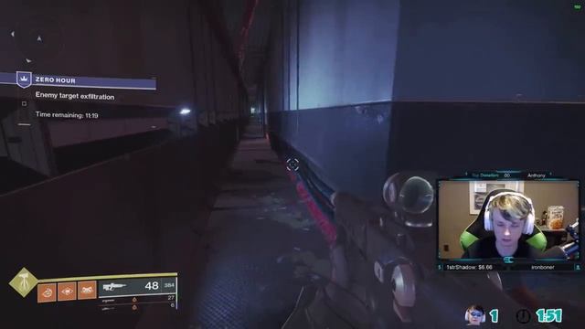 OUTBREAK PERFECTED FINAL MISSION "Zero Hour" [Destiny 2] смотреть онлайн