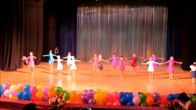 Детская группа спортивно-бальных танцев, Алматы, руководитель - Харчилина Лилия смотреть онлайн