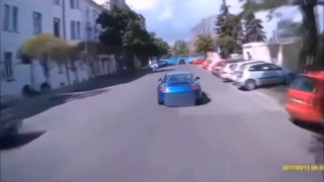Car Crash Compilation, Stupid Porsche Driver, Dash Cam Videos, USA/Russia/Germany