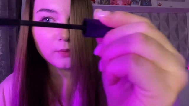 ASMR?Жую жвачку и привожу твоё личико в порядок | звуки пинцета |  выщипываю брови