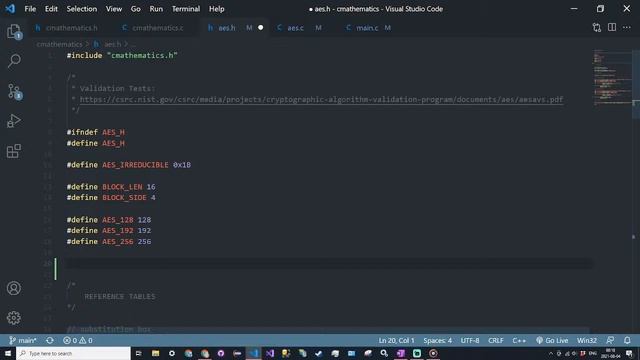 C/C++ Math Library - 18 - AES Padding and Modes смотреть онлайн