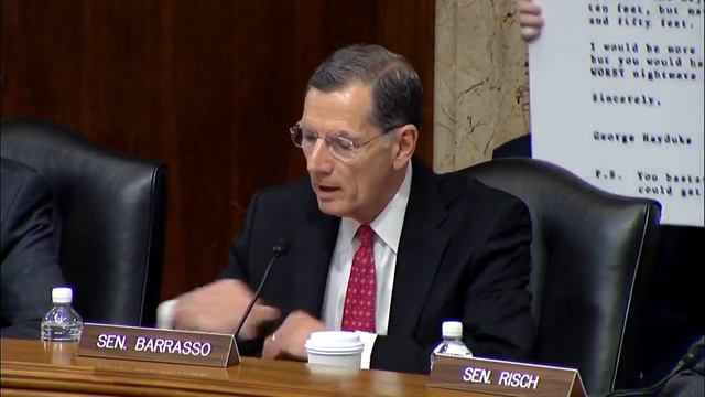 Sen. John Barrasso Rips Biden’s “Eco-Terrorist” Collaborator Nominee: “She Lied To This Committee” смотреть онлайн