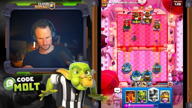 the EVO BOMBER is SO STRONG... AND FUN! - CLASH ROYALE смотреть онлайн