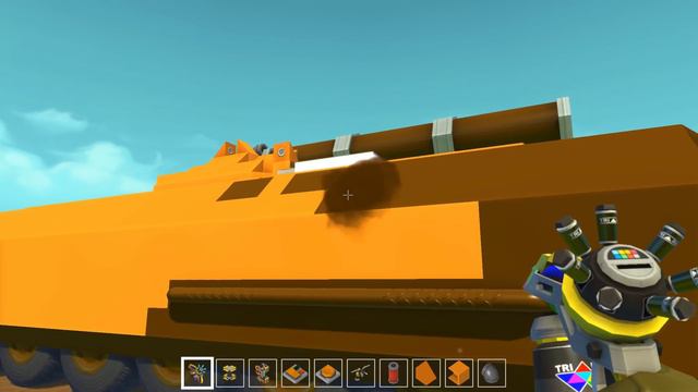 Daily Scrap Mechanic #72 "Xaroc baut: Big, Bigger, X-Panzer [Teil 4]" ★ Let's play HD deutsch смотреть онлайн
