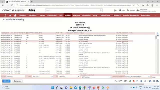 NetSuite US Taxation Tax Audit File | Oracle NetSuite Taxation | Oracle NetSuite Implementation смотреть онлайн