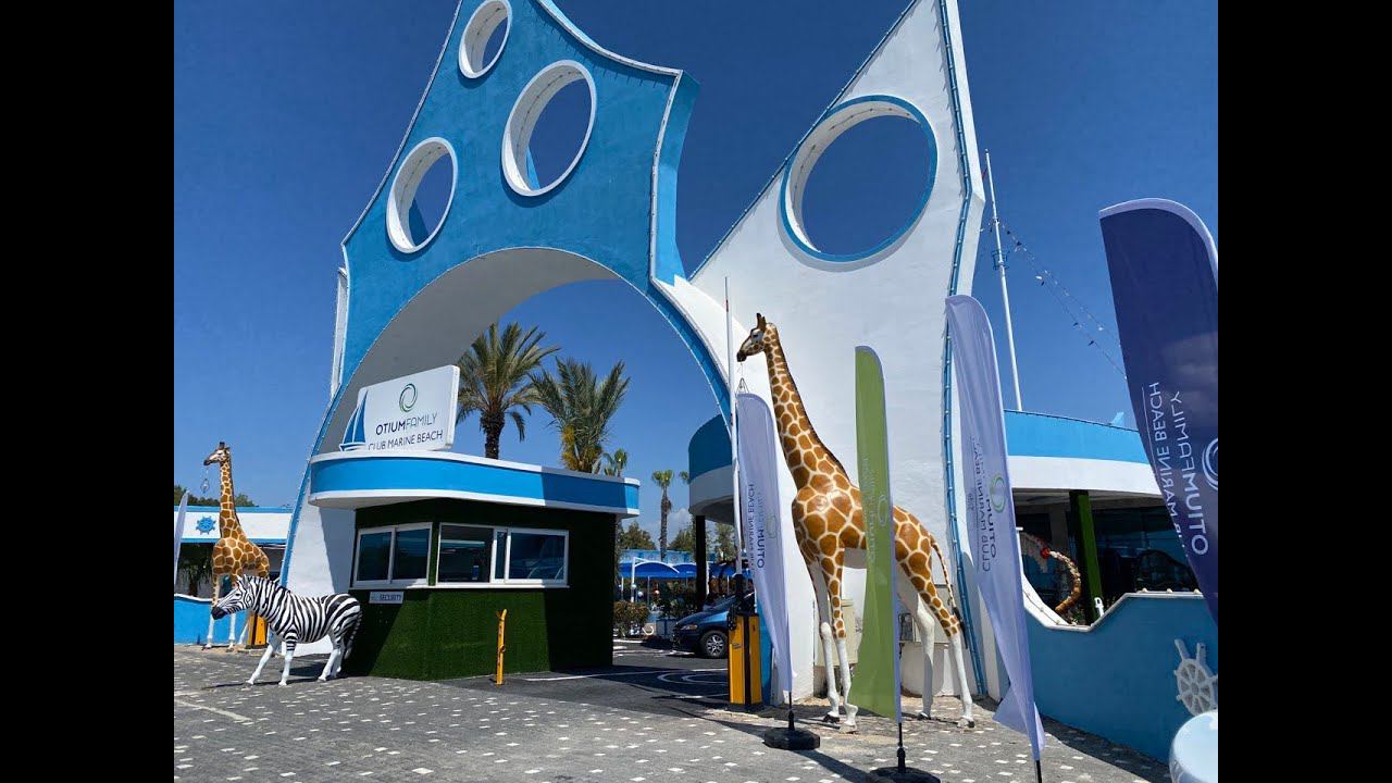 Otium Family Club Marine Beach 5*. Видеообзор отеля в Сиде смотреть онлайн