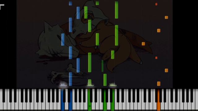 Lavender Town Theme [Pokémon R/B/Y] (Piano Tutorial) смотреть онлайн