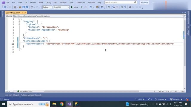 Connection with MSSQL 2019 Database using Asp.Net Core 7 Web API смотреть онлайн