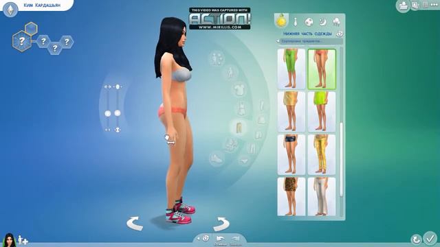The Sims 4 Создание персонажа Ким Кардашьян смотреть онлайн
