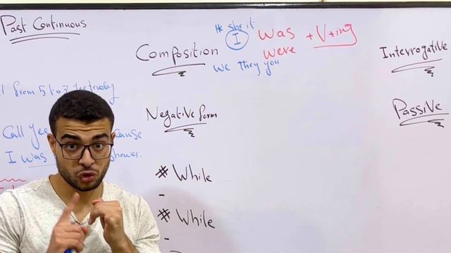 شرح الماضي المستمر مع د/ عمر ❤️ ( شرح الماضي المستمر - شرح past continuous ) смотреть онлайн