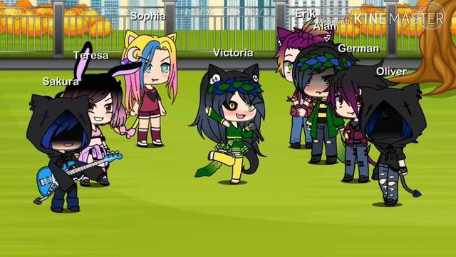 Батл девочки против мальчиков...Gacha Life смотреть онлайн