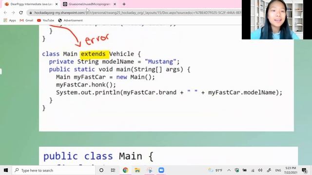 DearPiggy Intermediate Java - Final Keyword смотреть онлайн