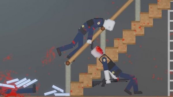 Police Fight Crime in People Playground