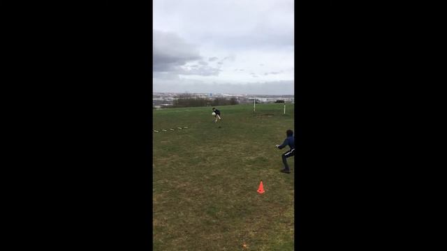 TESTING OUT THE BUNGEE FOOTBALL TRAINER !! смотреть онлайн