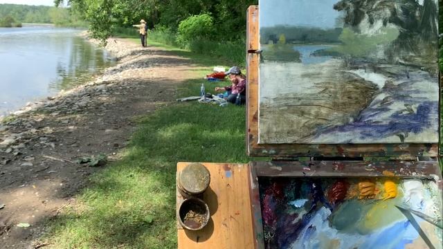 Plein Air Painting a River Bank with Jessica Henry смотреть онлайн