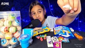 ASMR Необычные? Сладости?ИТИНГ Мармелад Леденцы Жвачки /Печенька и Тик Так/