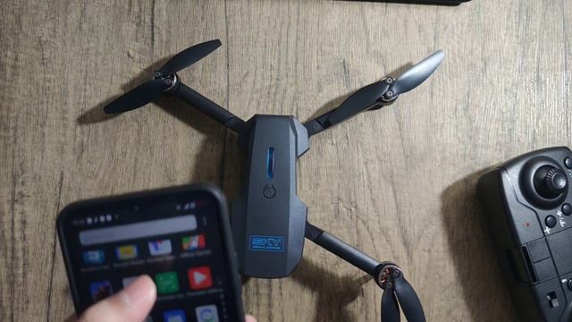 Review & Unboxing RC Drone E88 Max Brushless Motor Optical Flow #drone #rcdrone #rchelicopter