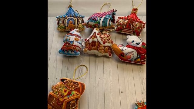 #34. Новогодние игрушки из фетра. 2-я серия. смотреть онлайн