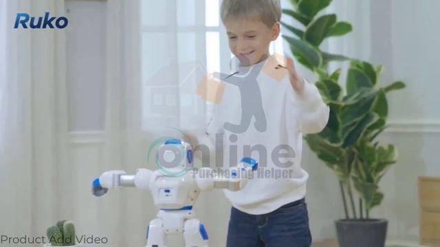 Ruko Smart Robots for Kids, Large Programmable Interactive RC Robot Toy | Review смотреть онлайн