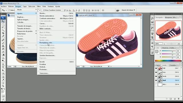 Cambio de Canales de Color en Photoshop CS3 смотреть онлайн