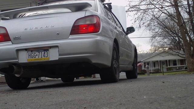 2002 Subaru WRX Turbo back exhaust смотреть онлайн