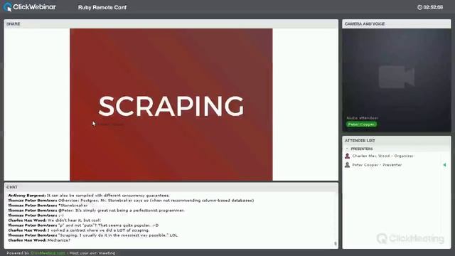 Swiss Army Rubyknife - Peter Cooper - Ruby Remote Conf 2015 смотреть онлайн