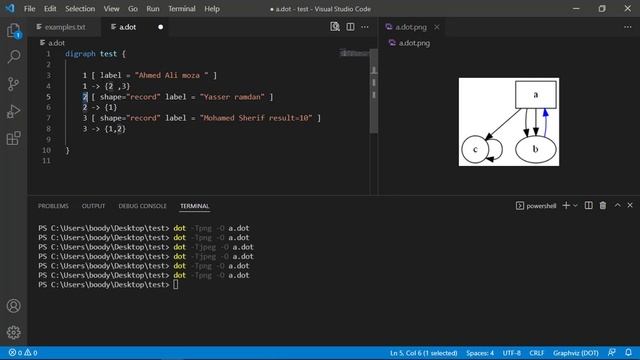 graphviz - graph visualization - Simple method with c++ (Arabic) смотреть онлайн