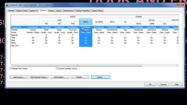 ACA: Door & window schedules смотреть онлайн