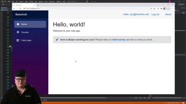Basic Authentication and Authorization in Blazor Server: Carl Franklin's Blazor Train ep 26 смотреть онлайн