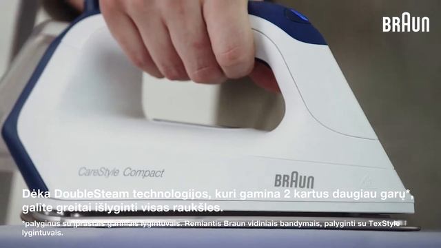 Kaip greitai išlyginti ir sulankstyti marškinėlius? I Garų generatorius Braun CareStyle Compact смотреть онлайн
