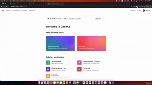 2 - Understand and SetUp ChatGPT API - 5 - Set Up Your OpenAI Account