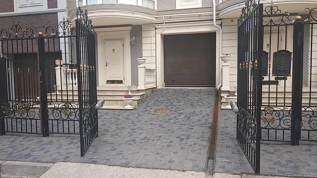 Распашные ворота с автоматикой Came смотреть онлайн