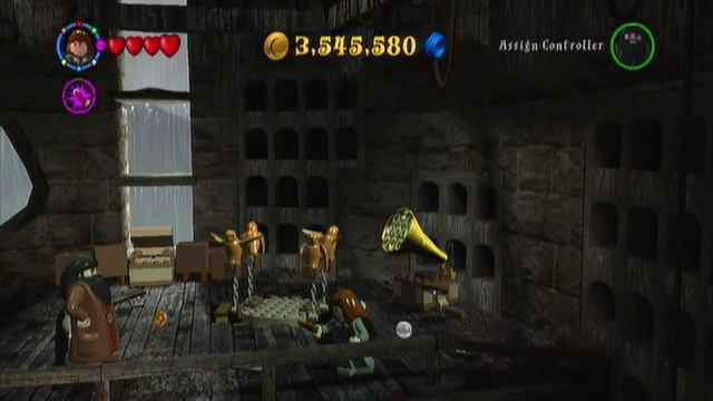 Lego Harry Potter Years 1-4 Walkthrough- The Owl Room смотреть онлайн