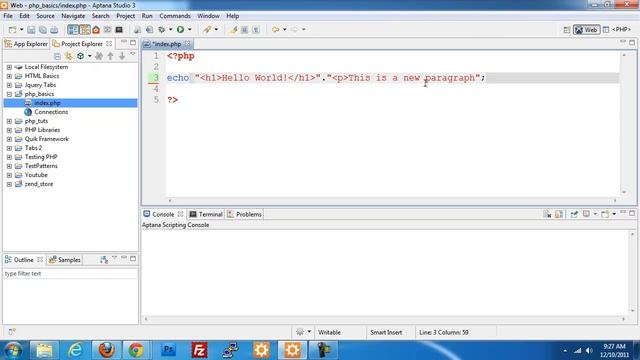 Php Strings смотреть онлайн