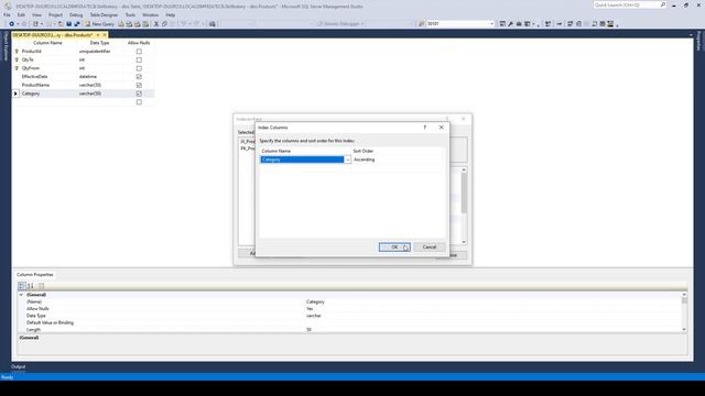 SQL Server - Creating Non-Clustered Index using SQL Server Management Studio смотреть онлайн