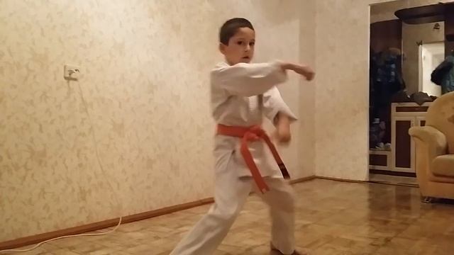 Ката на оранжевый пояс