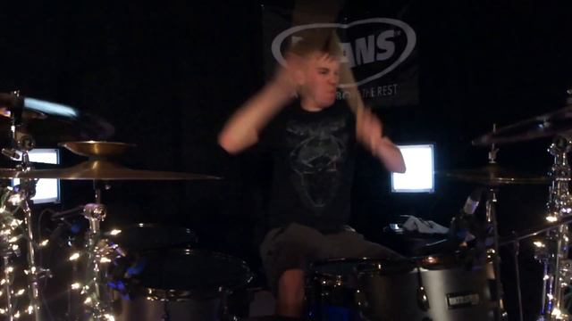 Skillet - Rise - Drum Cover - Brooks (feat. Seth Morrison of Skillet) смотреть онлайн