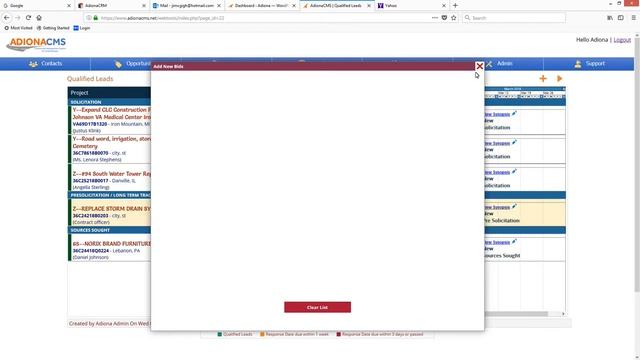 Opportunities Module - Import data from FBO смотреть онлайн
