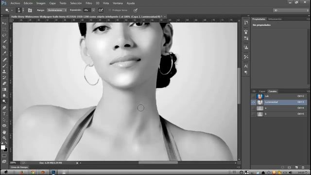 Photoshop CC: Efecto Jill Greenberg - Tutorial en Español смотреть онлайн