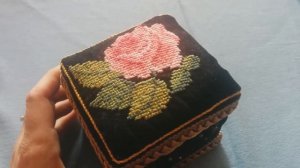 Водорастворимый флизелин и варианты его использования //Вышивка крестиком