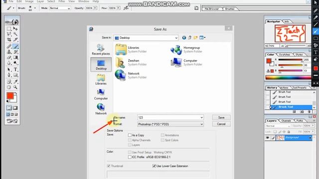 How to Export Image from Photoshop 7.0 in JPEG Format or any other смотреть онлайн