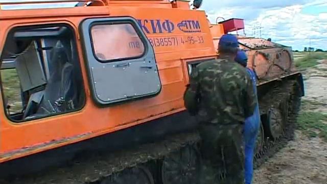 ГТ-ТР-07 Гусеничный снегоболотоход смотреть онлайн