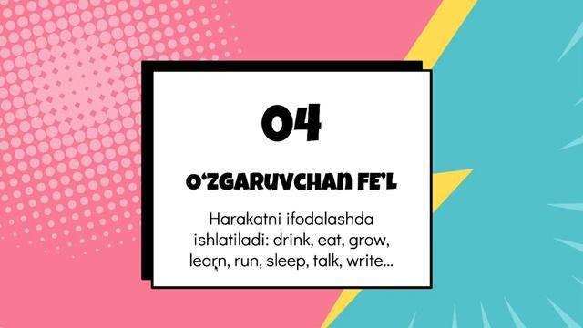 Ingliz tilida Fe'llar Verbs in English смотреть онлайн