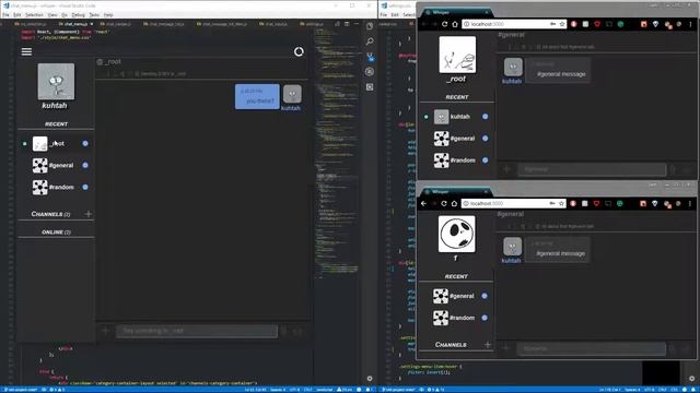 Whisper - React Chat App смотреть онлайн