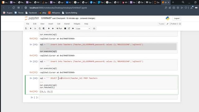 Python Programming, Flask and Sqlite смотреть онлайн